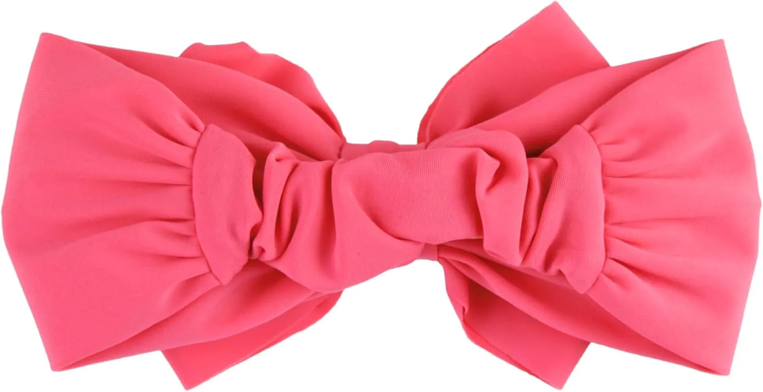 RuffleButts® Girls Swim Bow Headband