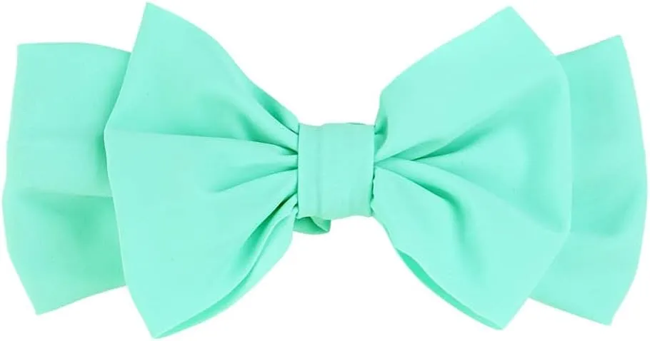 RuffleButts® Girls Swim Bow Headband