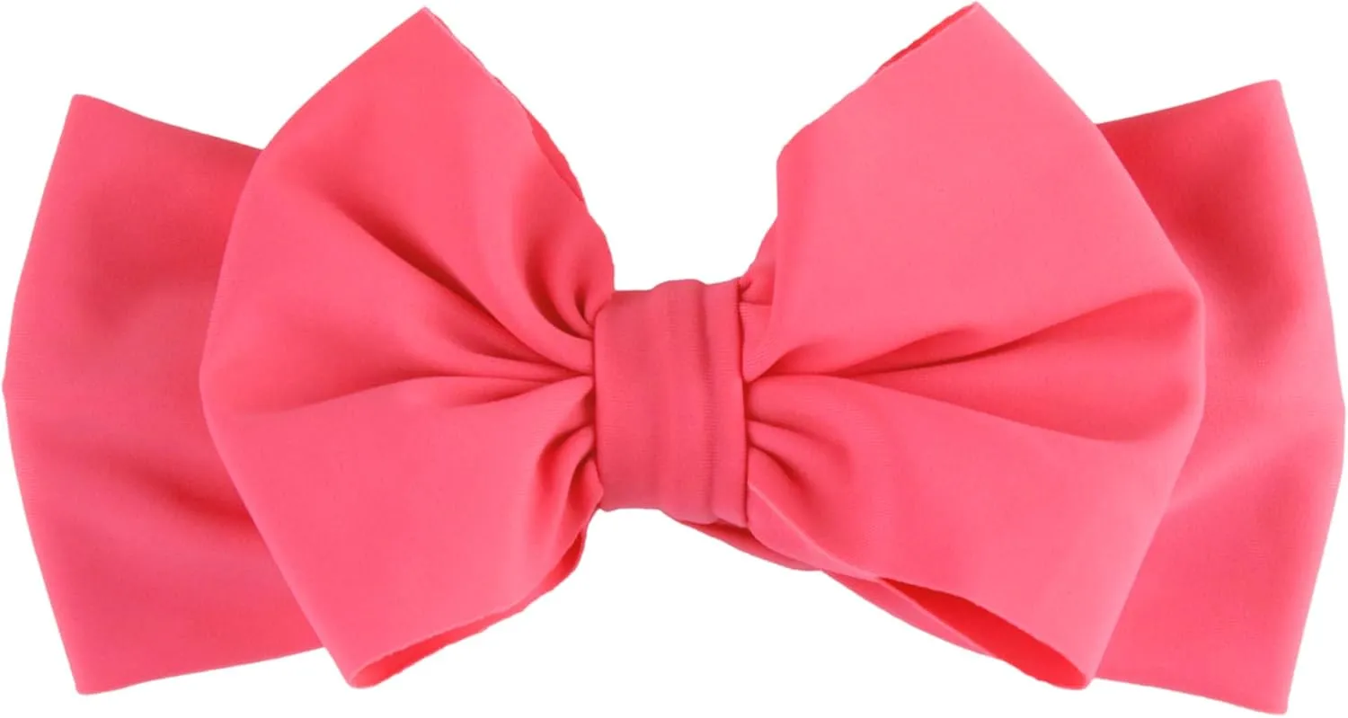 RuffleButts® Girls Swim Bow Headband