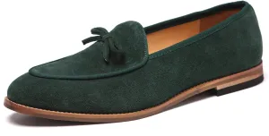 Santimon Men's Casual Tassel Bow Slip-On Driving Penny Loafers Boat Shoes Driver Moccasins