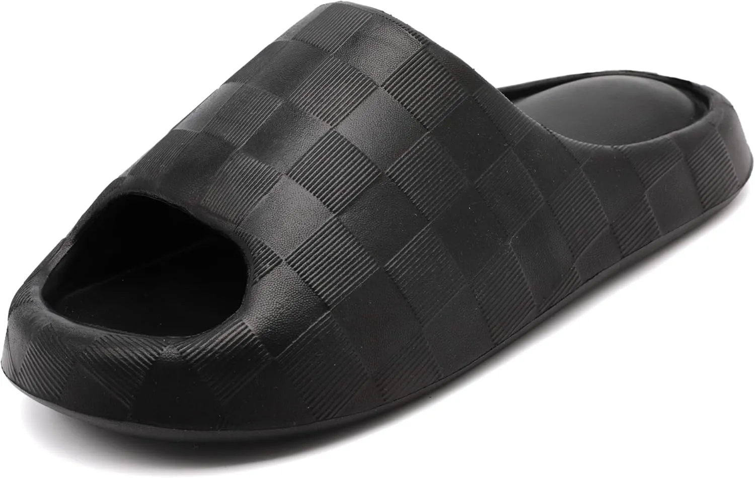 Slides for Women Men, Waterproof Cloud Slides Indoor,Quick Drying Shower Shoes, Soft House Slippers for Woman