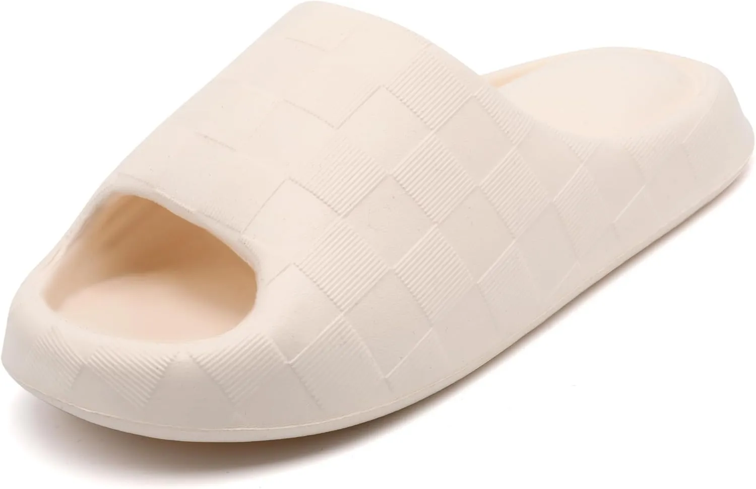 Slides for Women Men, Waterproof Cloud Slides Indoor,Quick Drying Shower Shoes, Soft House Slippers for Woman