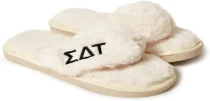 Sorority Shop Sigma Delta Tau Fuzzy Slippers Women