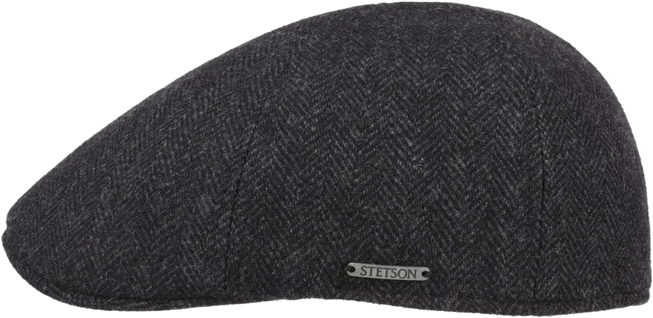 Stetson Texas Wool Herringbone Cap Men |
