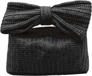 Straw Clutch Purses for Women Summer Woven Beach Purse Raffia Handbag Vacation Tote