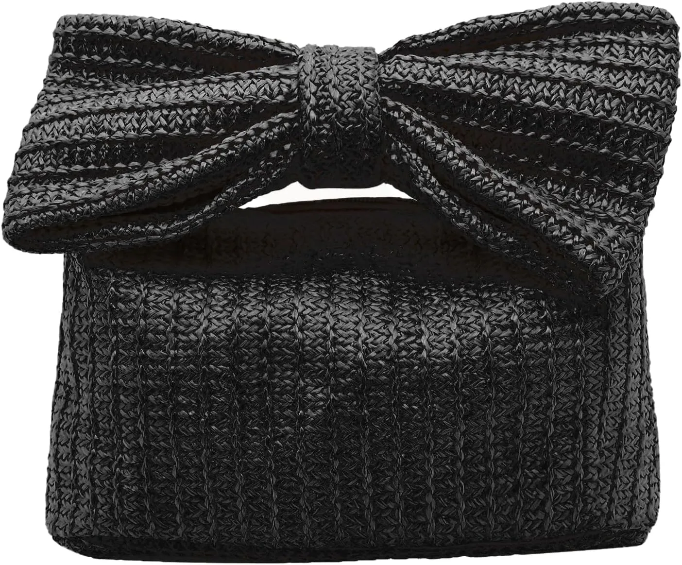 Straw Clutch Purses for Women Summer Woven Beach Purse Raffia Handbag Vacation Tote