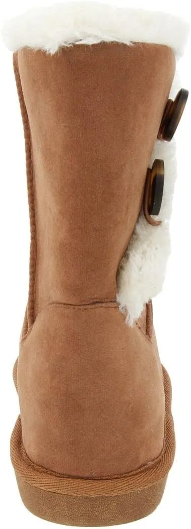 Sugar Women's Slip On Winter Boots Warm Winter Booties