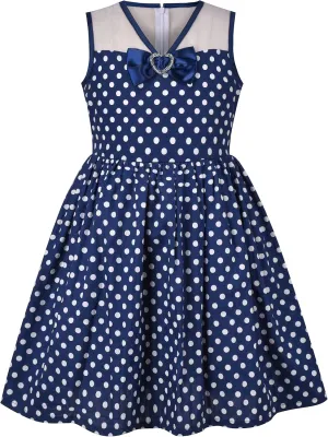 Sunny Fashion Girls Dress Turn-Down Collar Checkered Black White Summer 7-14