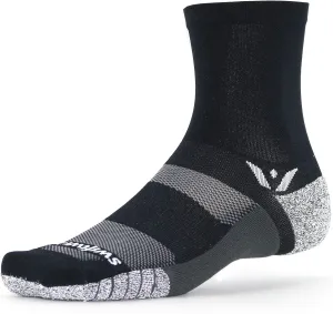 Swiftwick- FLITE XT FIVE Running & Golf Socks, Fitness, Ultimate Stability, Non-Slip Crew Socks