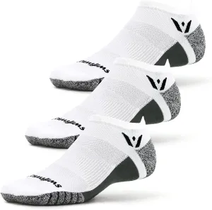 Swiftwick- FLITE XT ZERO Non-Slip Running Socks, Golf Socks, Ultimate Stability