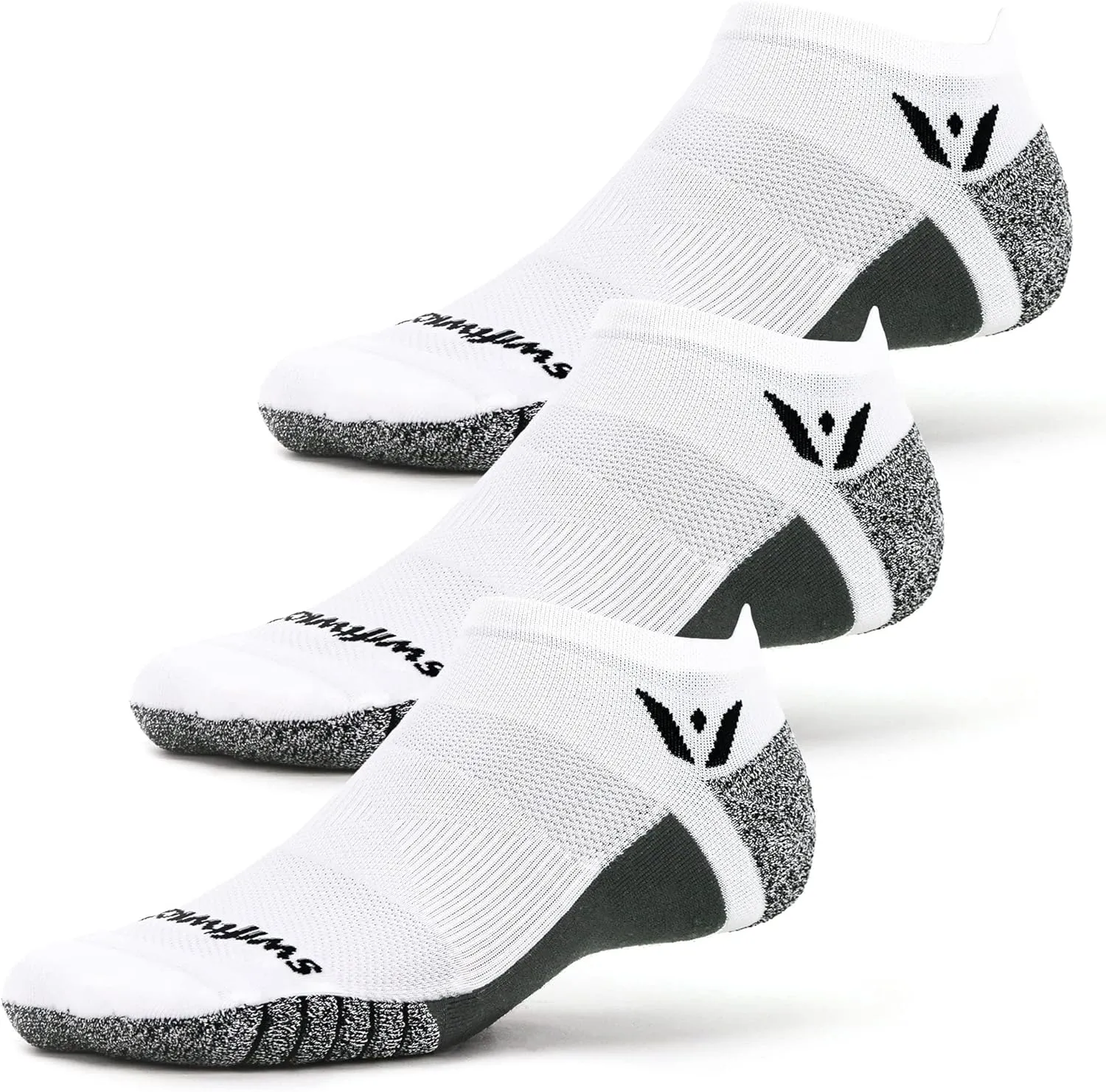 Swiftwick- FLITE XT ZERO Non-Slip Running Socks, Golf Socks, Ultimate Stability