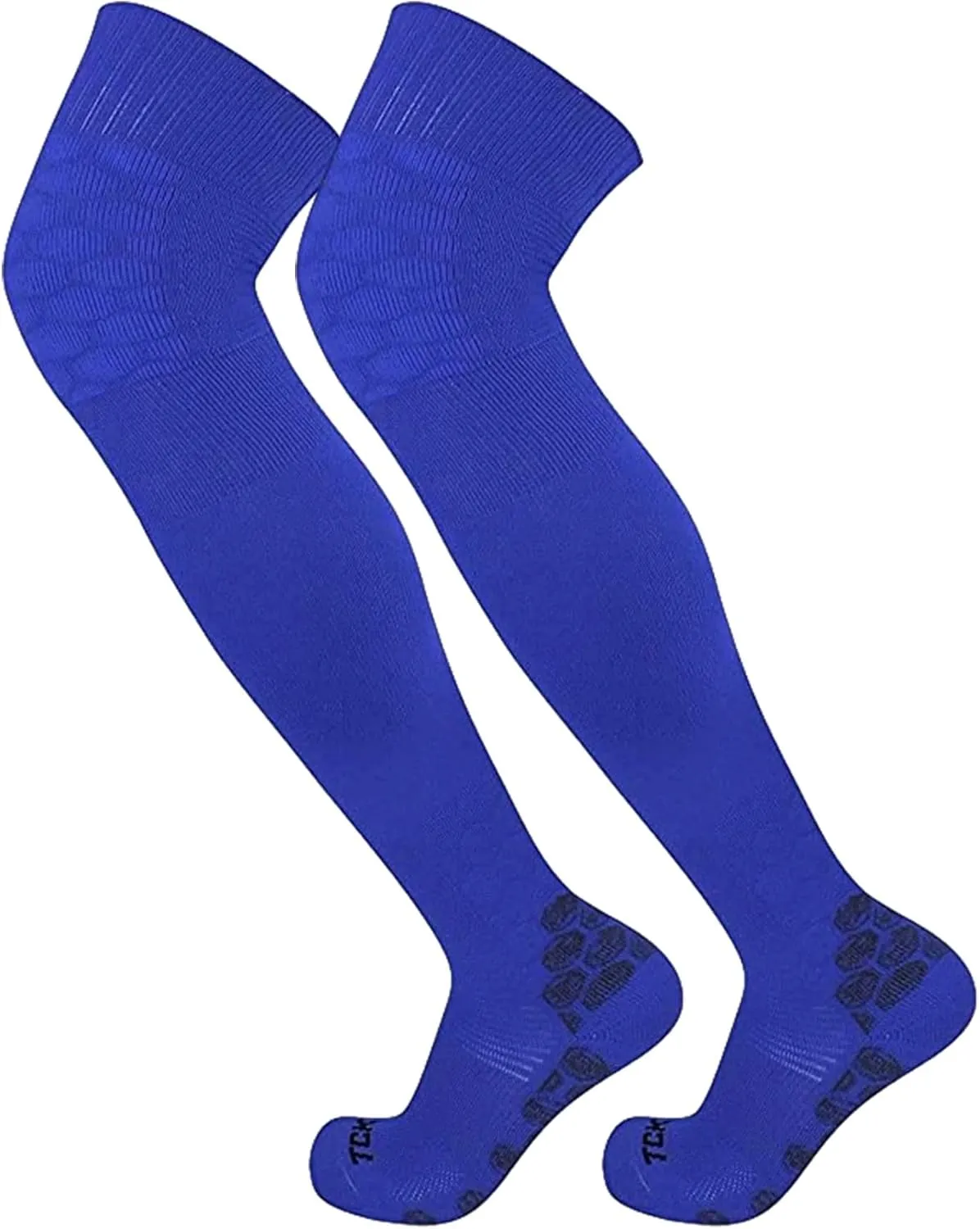 TCK High Over the Knee Athletic Sports Performance Socks with Flex, Compression & Extra Cushion Zones