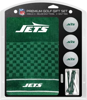 Team Golf Premium NFL Gift Set: Embroidered Deluxe Towel, 3 Balls, 14 Tees (2-3/4" Reg.)