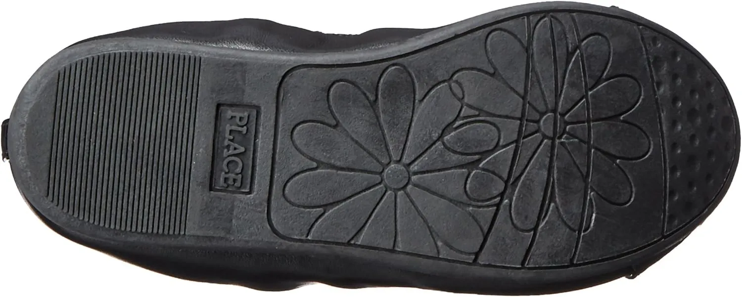 The Children's Place Girls Kayla Velvet Flat Shoe Shoe