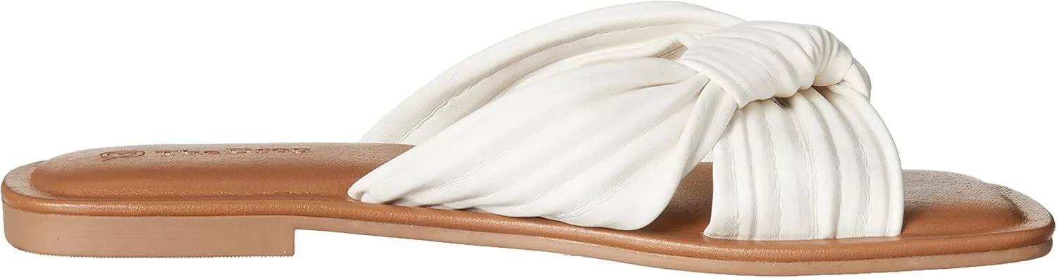 The Drop Women's Ida Bow Flat Sandal Slippers