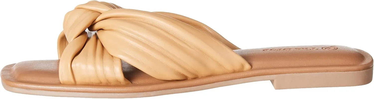 The Drop Women's Ida Bow Flat Sandal Slippers
