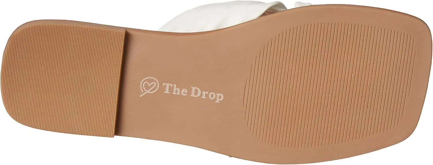 The Drop Women's Ida Bow Flat Sandal Slippers
