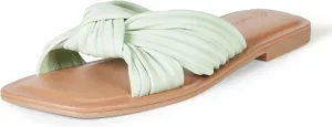 The Drop Women's Ida Bow Flat Sandal Slippers