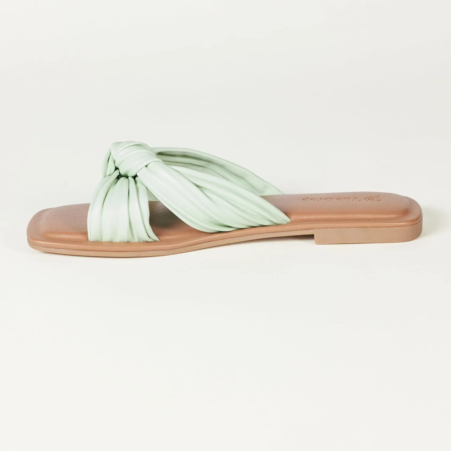The Drop Women's Ida Bow Flat Sandal Slippers