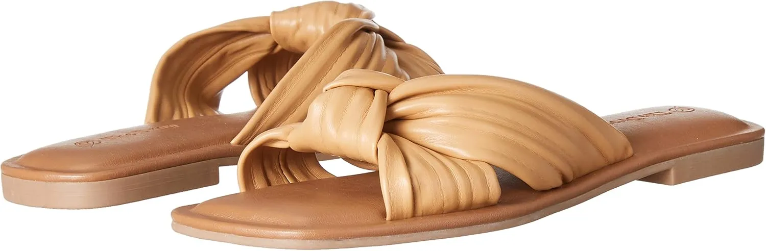 The Drop Women's Ida Bow Flat Sandal Slippers