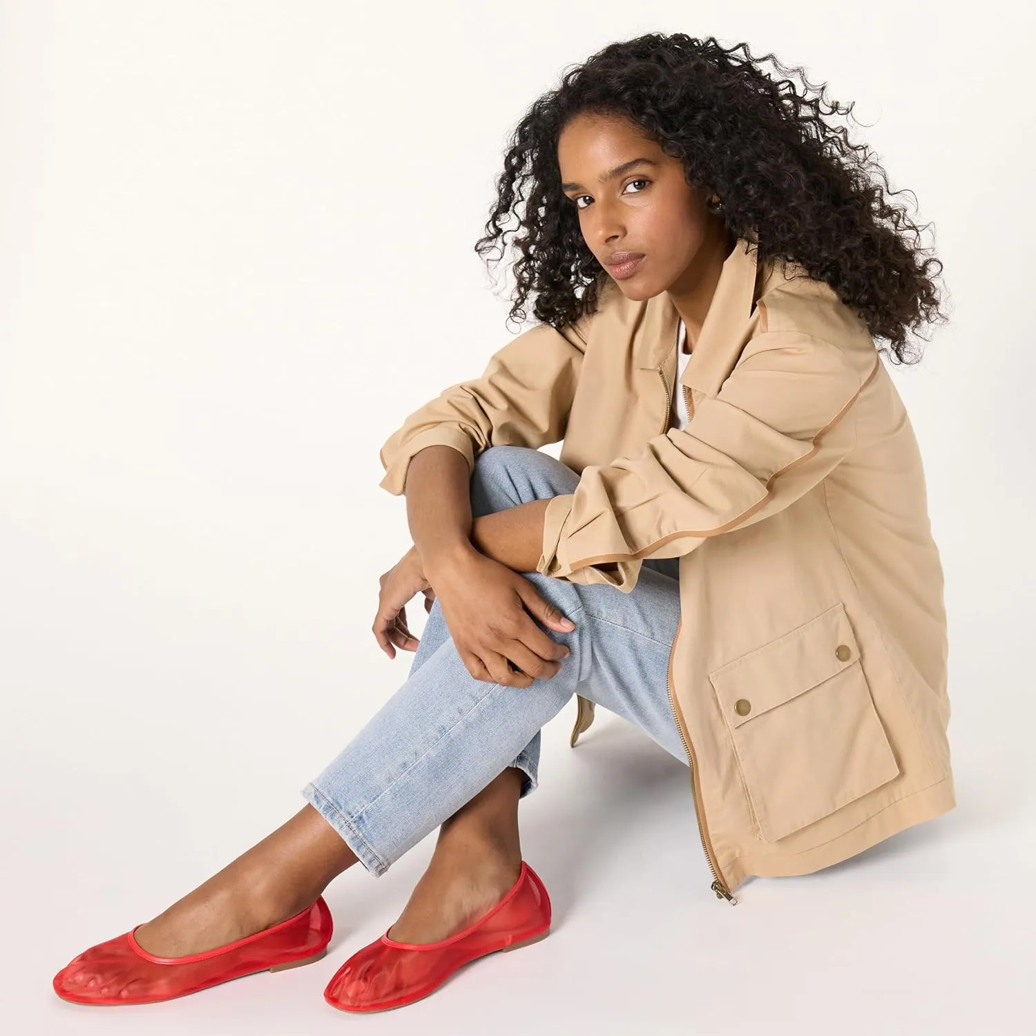 The Drop Women's Pepper Ballet Flat with Bow