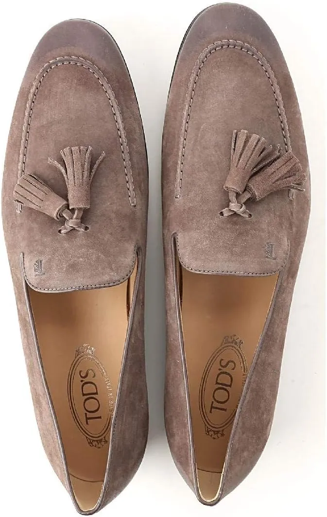 Tod's Men's Suede Leather Moccasins Shoes