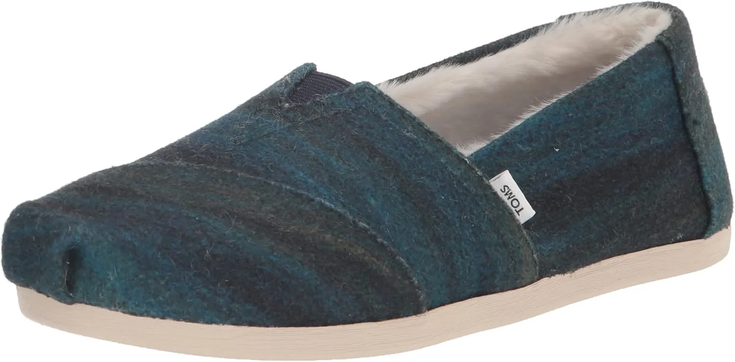 TOMS Women's, Alpargata Faux Fur Lined Slip-On