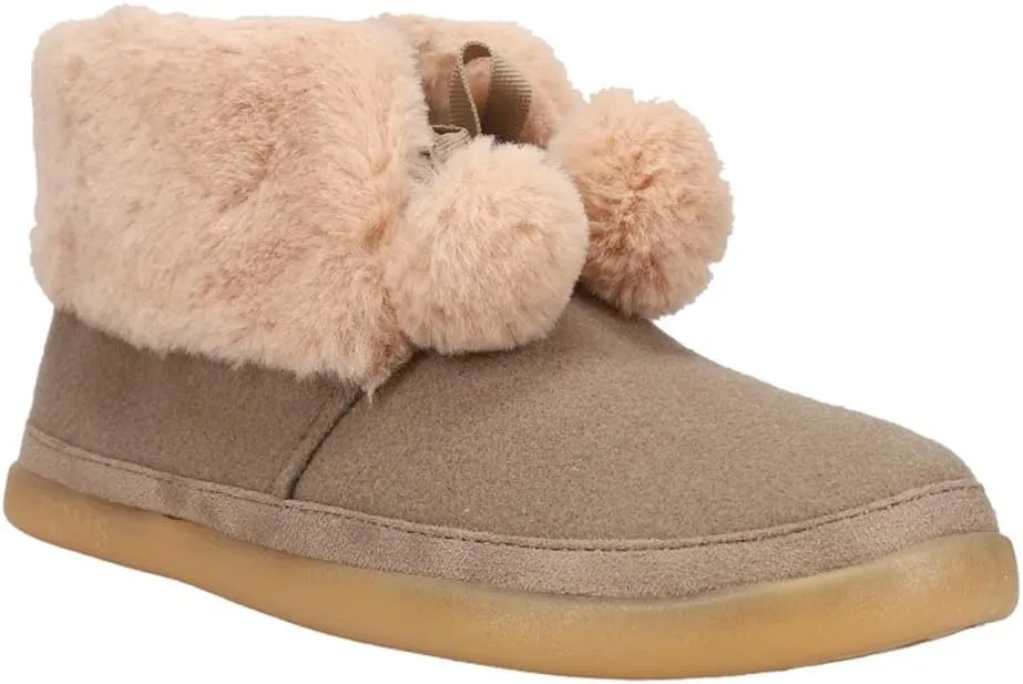 TOMS Womens Celeste Bootie Casual Slippers Casual - Brown