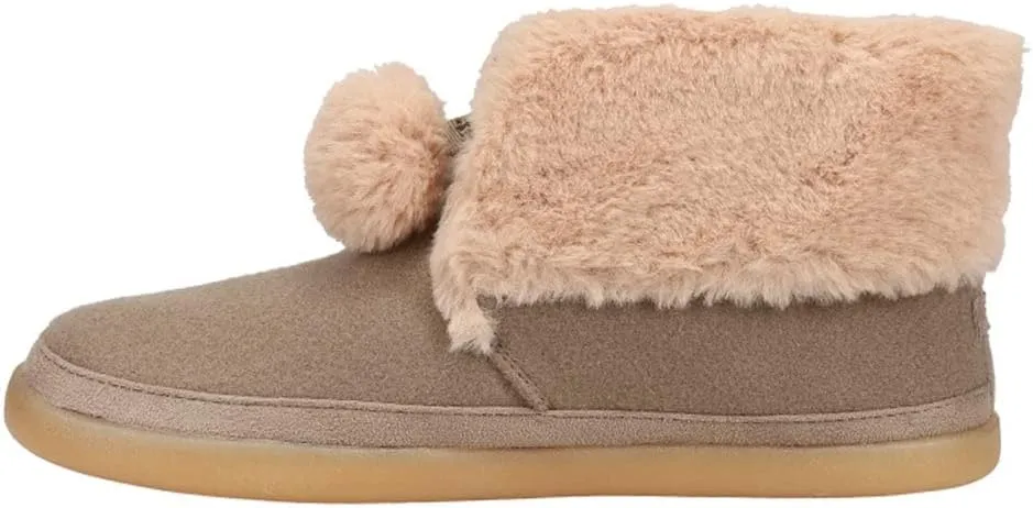 TOMS Womens Celeste Bootie Casual Slippers Casual - Brown