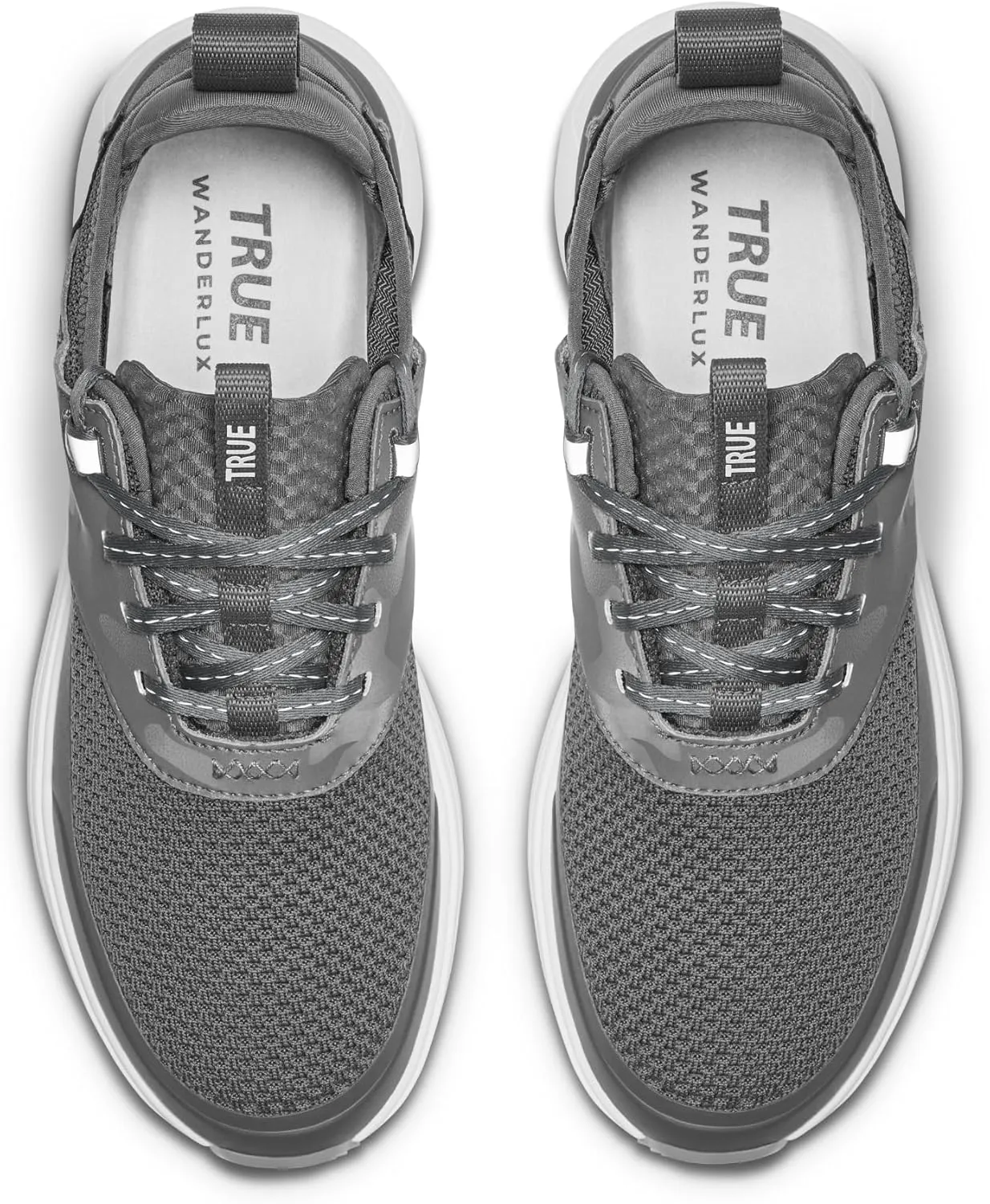 True LUX Hybrid, Men's Golf Shoes, Waterproof Knit Upper, 100% Nappa Leather Saddle