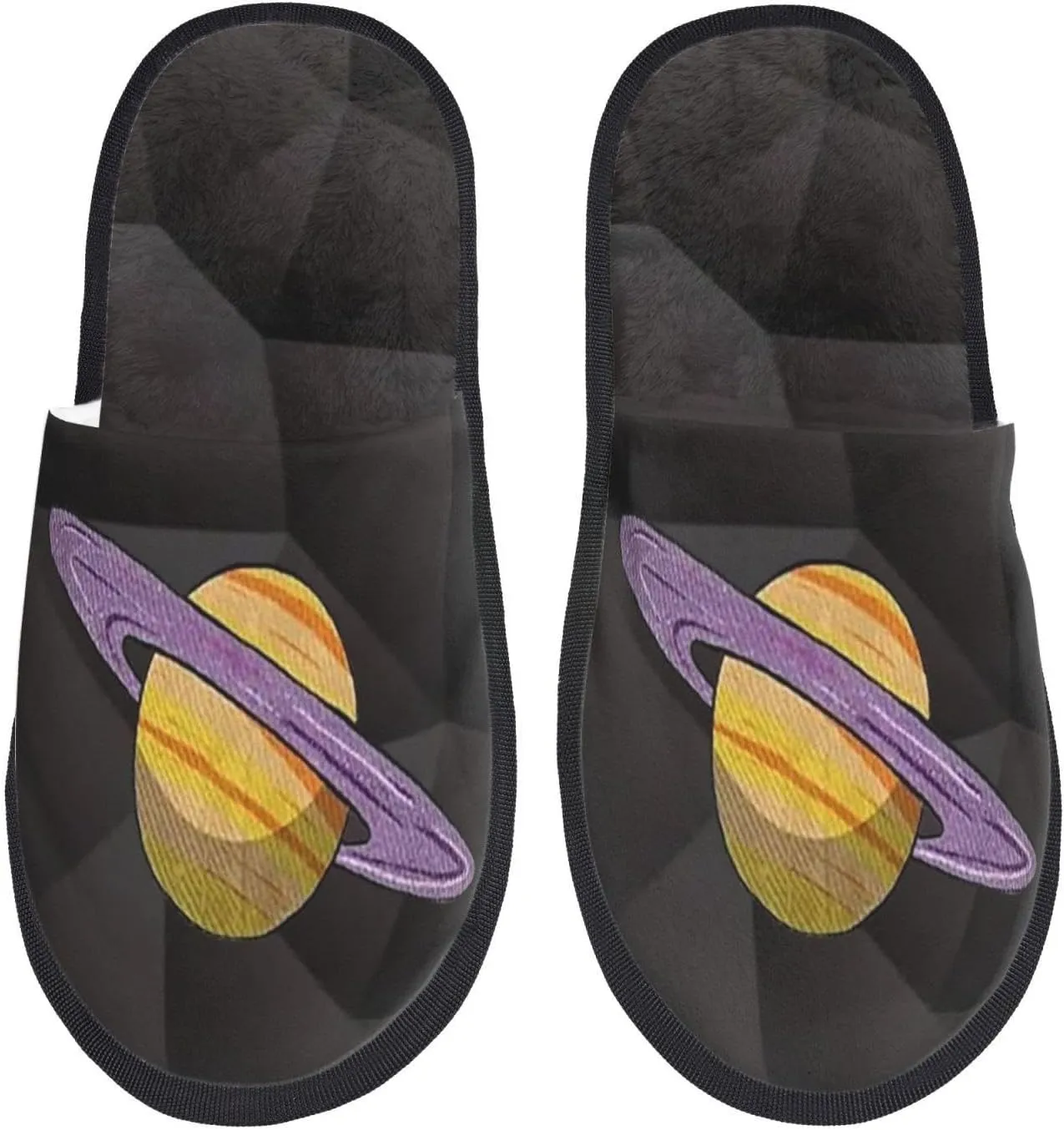 Unisex Furry Slippers House Shoes Fuzzy Slides for Mens Womens Bedroom Casual Closed Toe Slipper