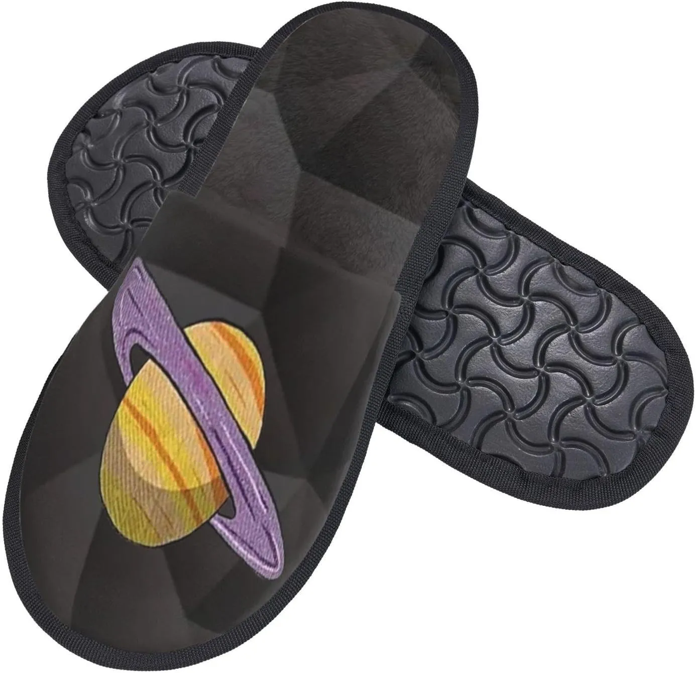 Unisex Furry Slippers House Shoes Fuzzy Slides for Mens Womens Bedroom Casual Closed Toe Slipper