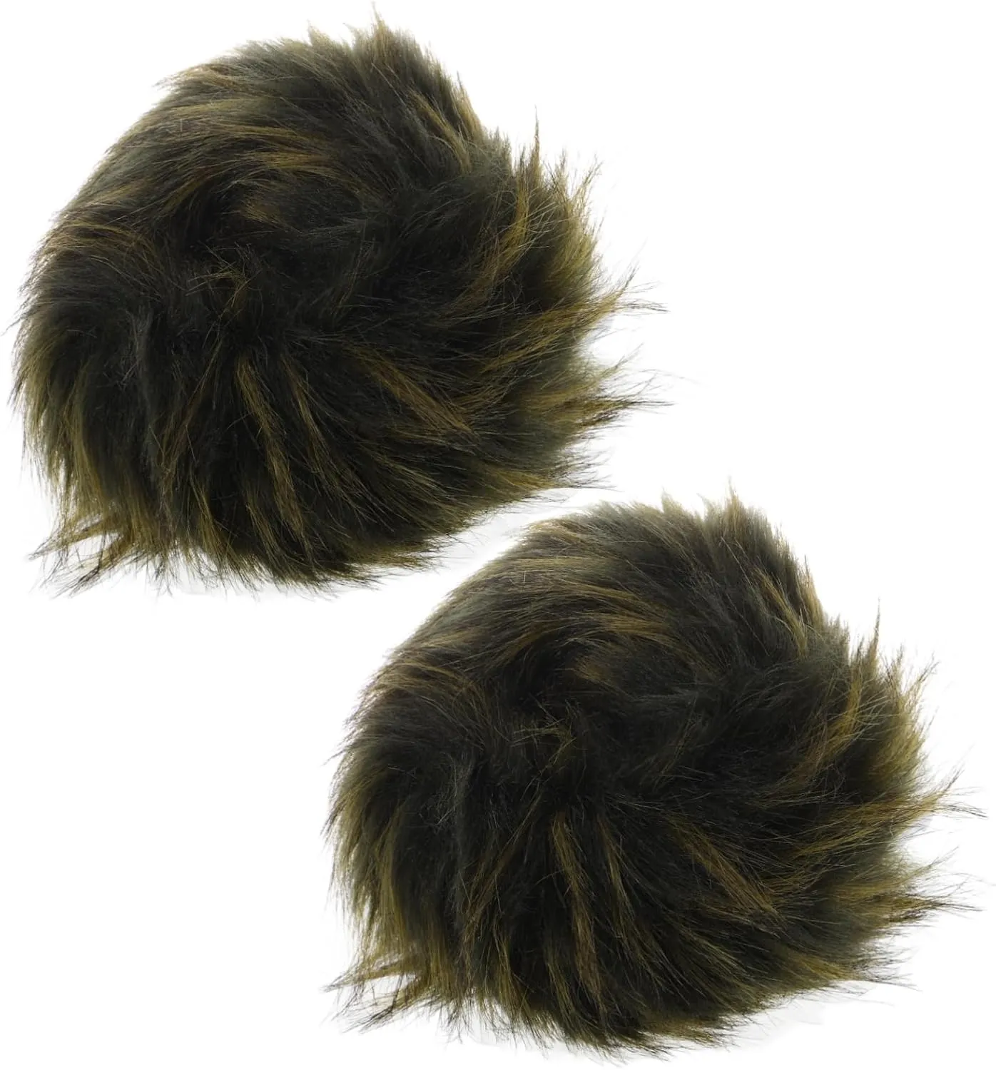 Versatile Faux Fur Wrist Cuffs Women's Fuzzy Arm Warmers Stylish Fleece Wrist Warmer Elegant Winter Accessory