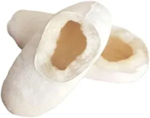 Warm Socks for Farm Boots 100% Natural Sheepskin Cosy Fur House Socks House Slippers