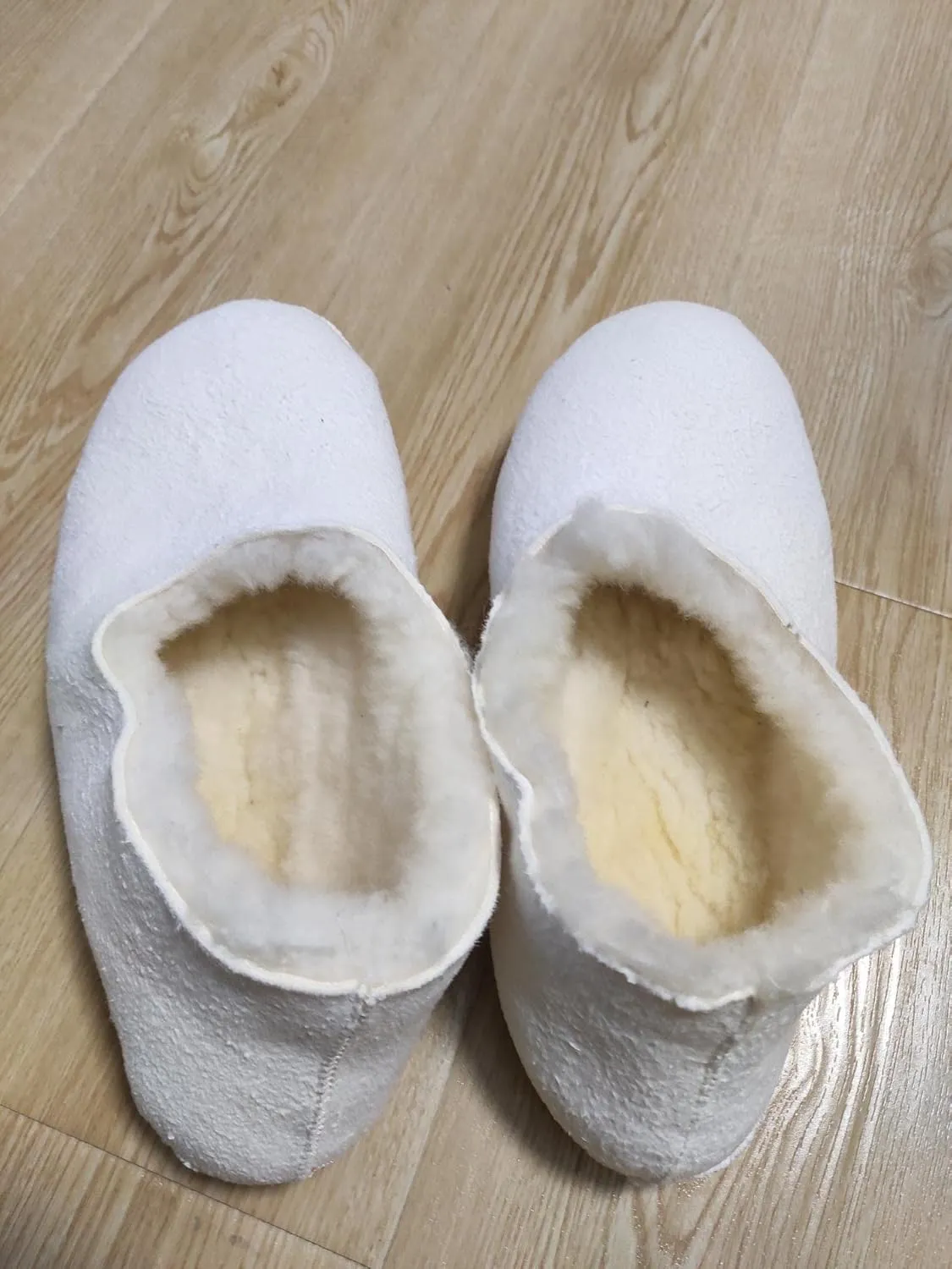 Warm Socks for Farm Boots 100% Natural Sheepskin Cosy Fur House Socks House Slippers