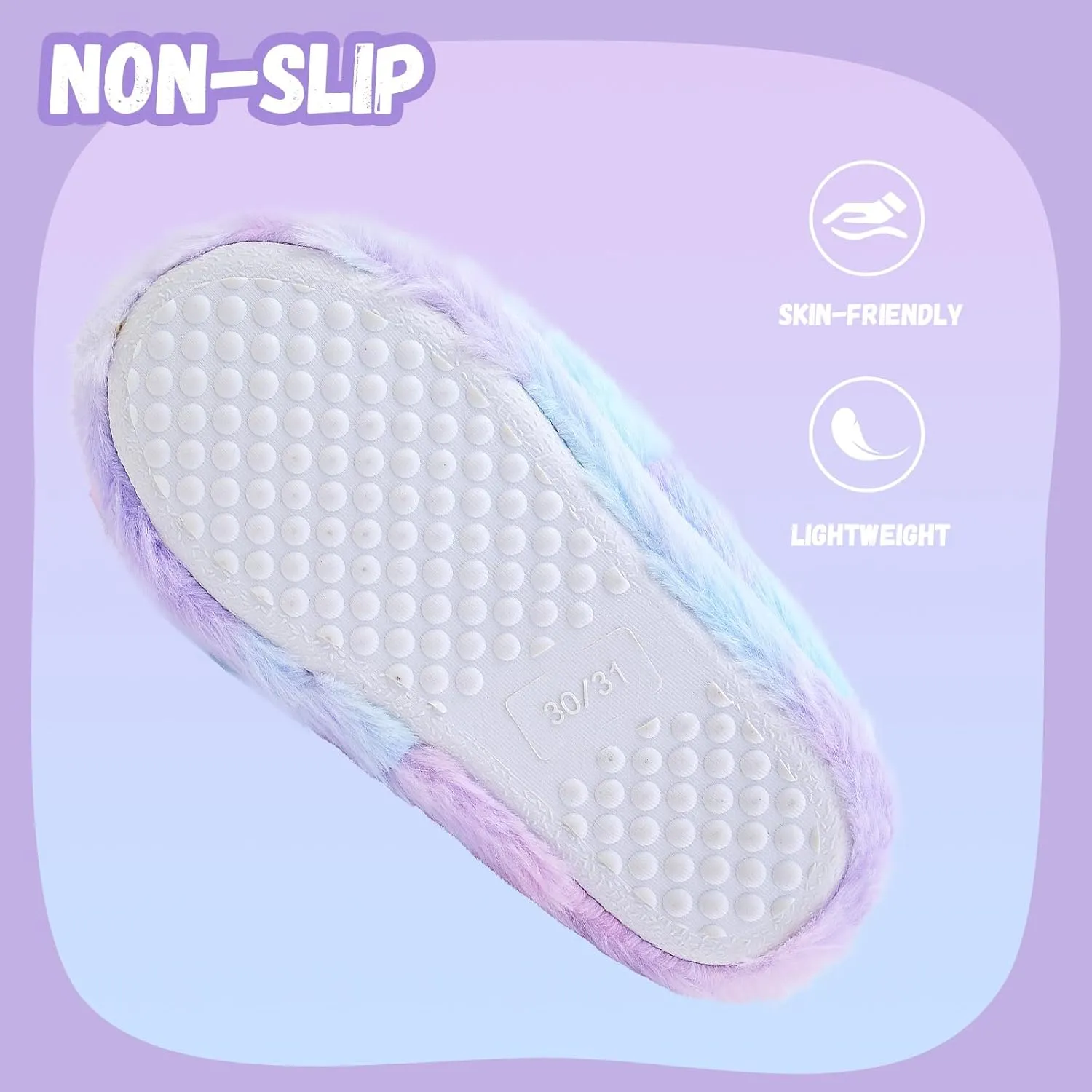 WateLves Toddler Slippers Unisex-Child Full Wrapped Bedroom Slipper Boys Girls Comfortable Winter House Shoes(Toddler/Little Kid/Big Kid)
