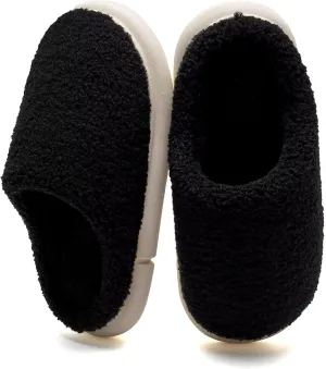 WateLves Women's Pillow Warm Memory Foam Slippers Comfortable Cute House Shoes Lightweight Fuzzy Christmas Slippers