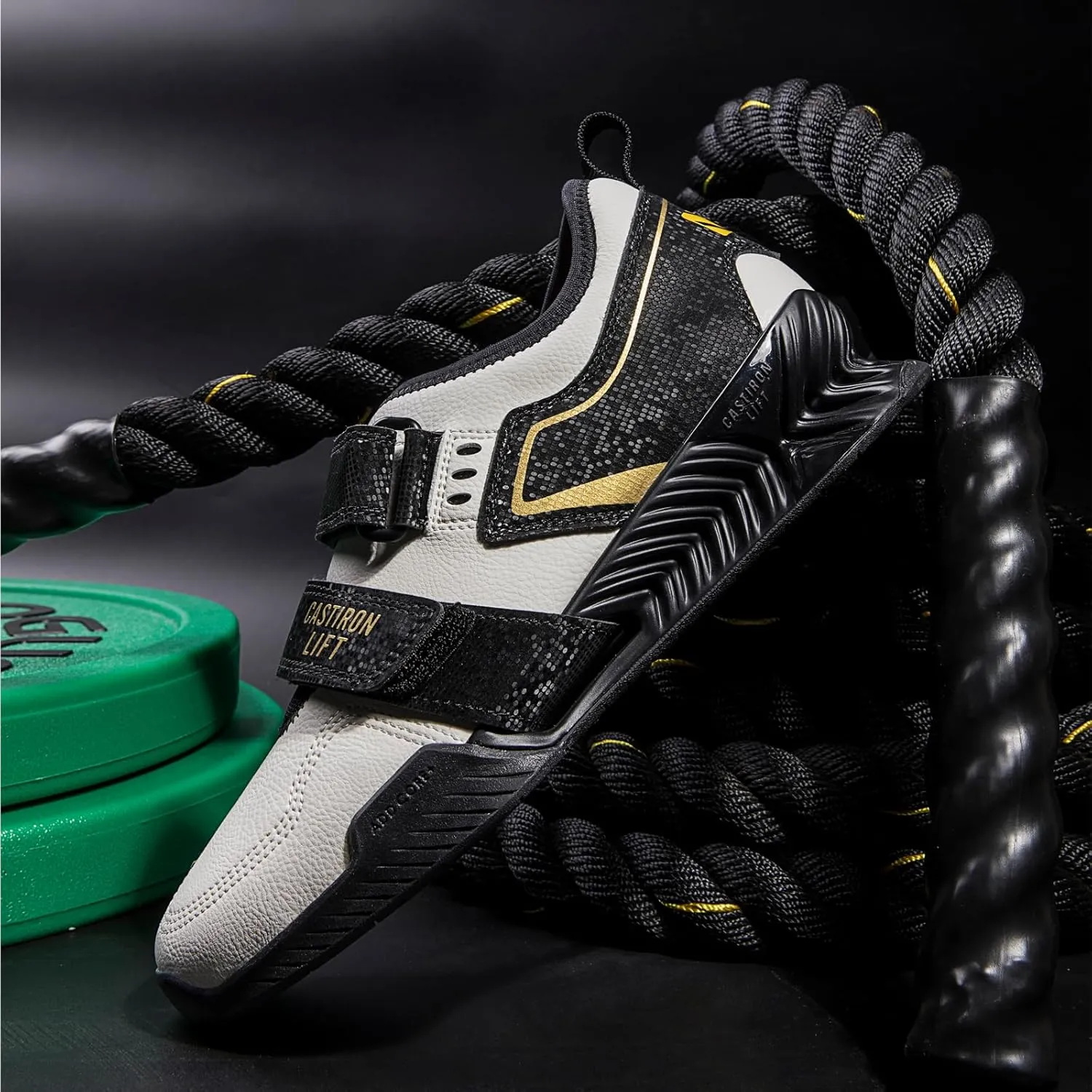 Weightlifting Shoes,Squat Shoes for Men & Women - Non-Slip Rubber Sole, Stability for Powerlifting, Cross-Training, Gym Workouts