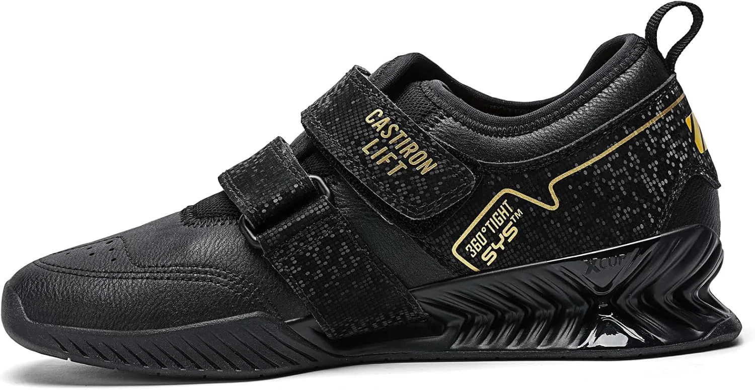 Weightlifting Shoes,Squat Shoes for Men & Women - Non-Slip Rubber Sole, Stability for Powerlifting, Cross-Training, Gym Workouts