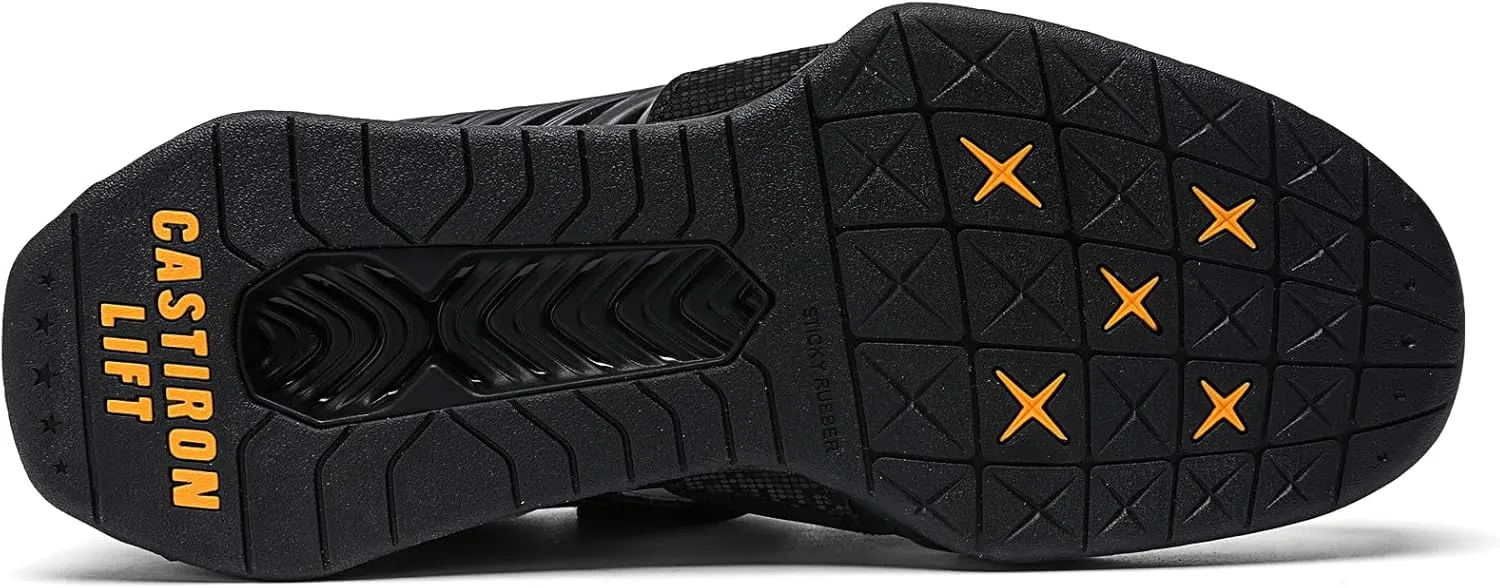 Weightlifting Shoes,Squat Shoes for Men & Women - Non-Slip Rubber Sole, Stability for Powerlifting, Cross-Training, Gym Workouts