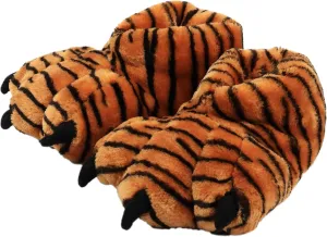 Women Plush Animal Paw Slippers Funny Novelty Bear Claw Slippers Cozy Furry Warm Memory Foam Slippers Gifts for Halloween Christmas