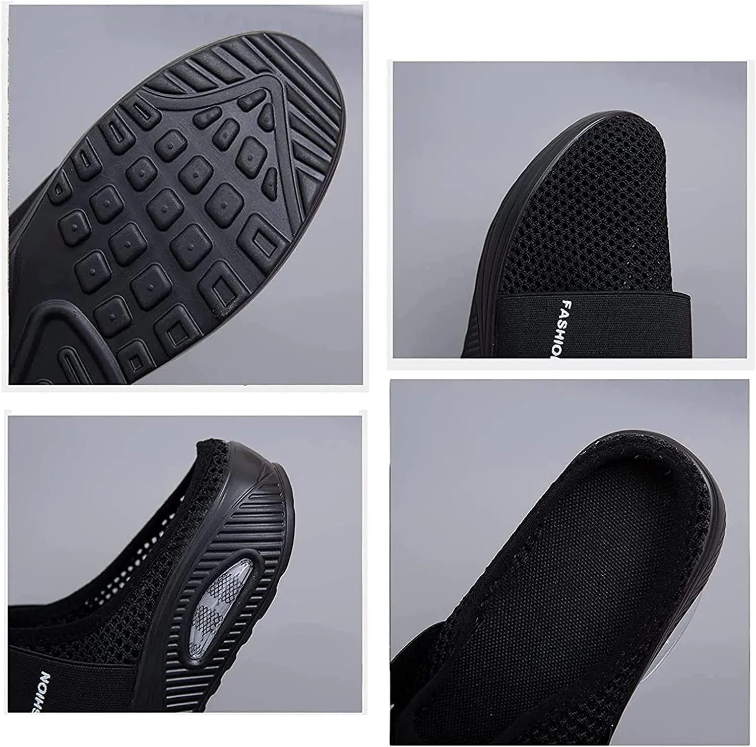Women's Air Cushion Slip-On Walking Shoes- Orthopedic Diabetic Walking Shoes,Air Cushion Platform Mesh Orthopedic Diabetic Walking Shoes
