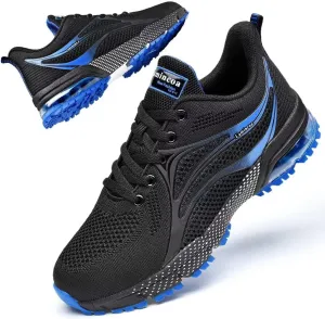 Womens Air Running Shoes Non Slip Tennis Walking Shoes Women Mesh Cushion Sneakers for Gym Workout Sports