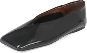 Women's Ballet Flats Closed Square Toe Slip On Flats Comfortable Dressy Casual Work Office Shoes