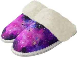 Womens Fur Fuzzy Slippers Faux Fur Lined Bedroom Slipper Lightweight Warm Winter House Shoes Comfortable Indoor and Outdoor Slide Sandals