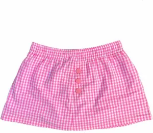 Womens Gingham Mini Skirts Y2k Going Out Elastic Waistband Plaid Checkered Streetwear Cute Summer Boxer Short Skirt