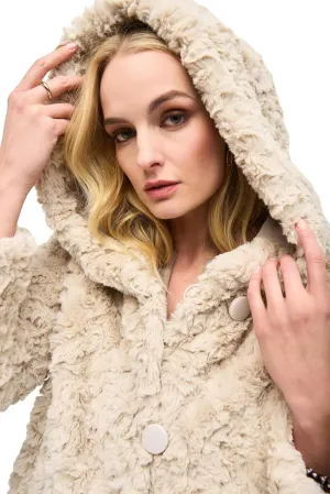 Women's Reversible Faux Fur Coat
