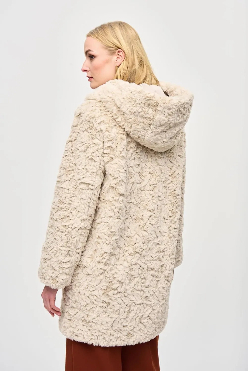Women's Reversible Faux Fur Coat