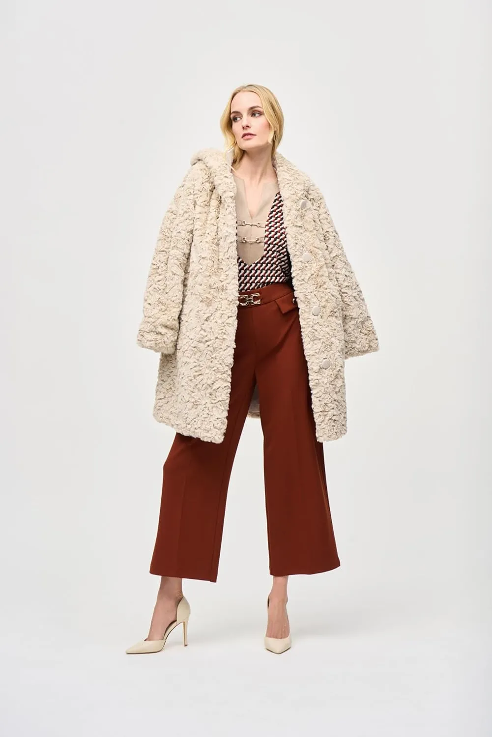 Women's Reversible Faux Fur Coat